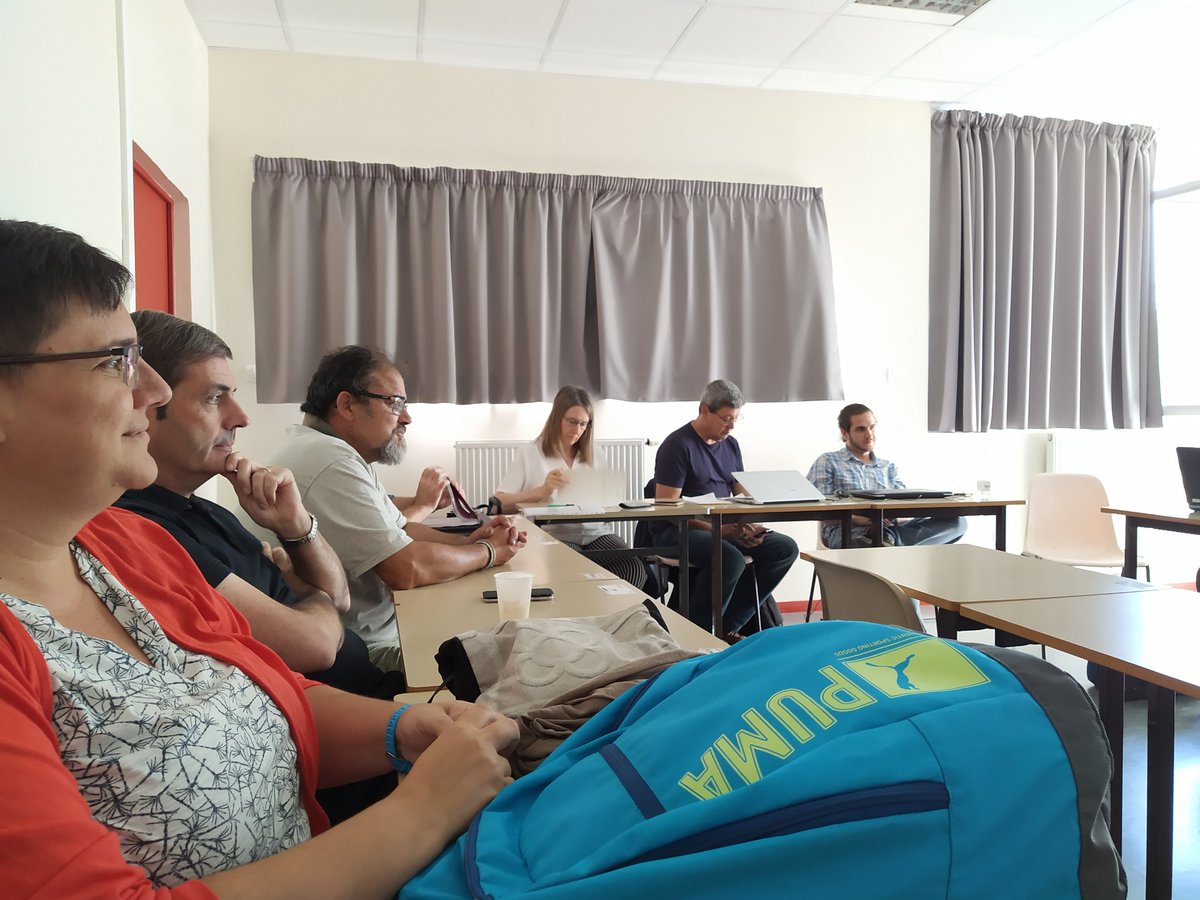 PiGaOt's tweet photo. Darrer dia del projecte Erasmus+ sobre el perfil de mestre d'escola rural. #Fopromar #MiErasmusPlus 
Gràcies a tots els socis i especialment a @monrural https://t.co/fQndLSWTOO