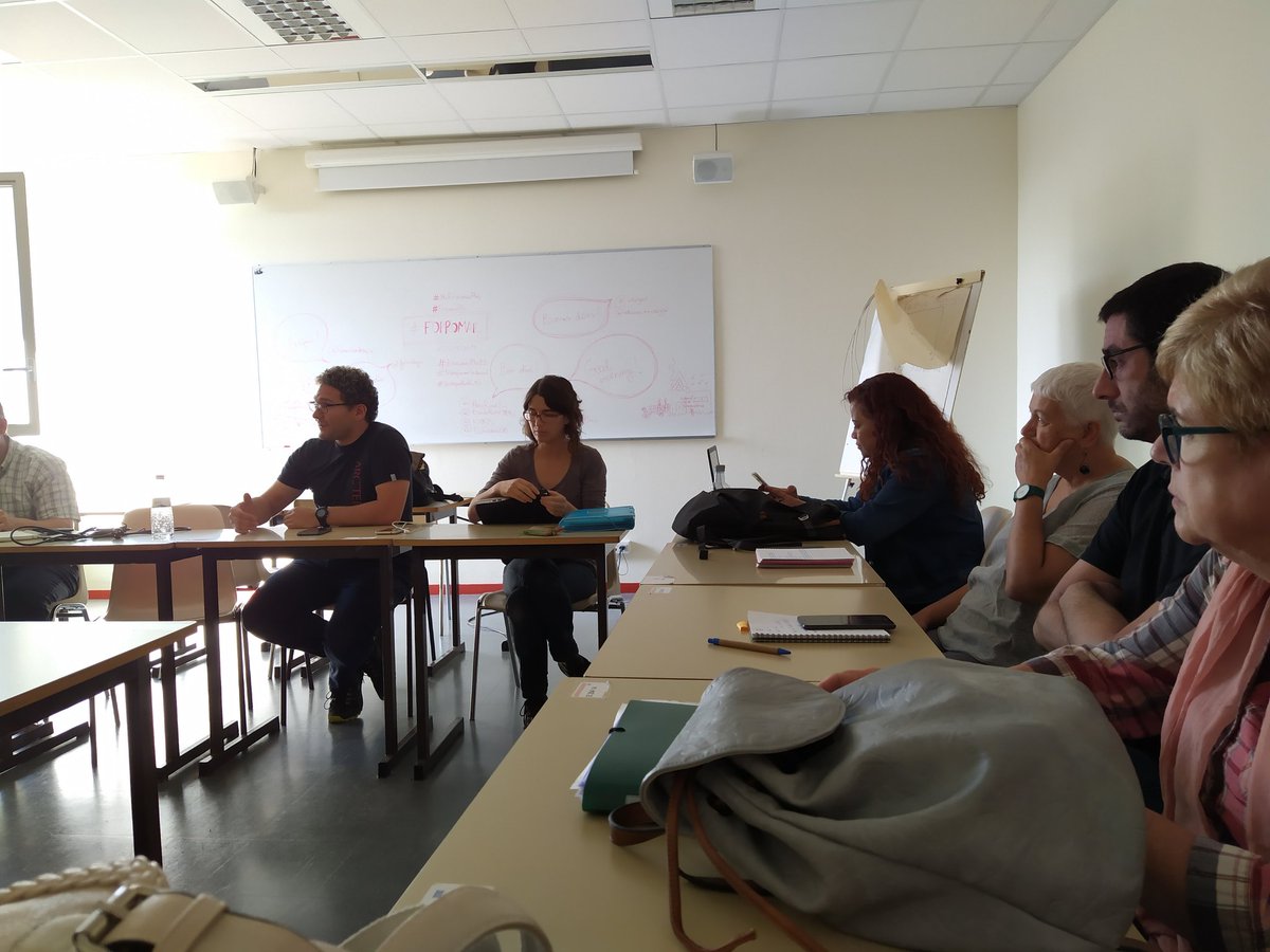 PiGaOt's tweet photo. Darrer dia del projecte Erasmus+ sobre el perfil de mestre d'escola rural. #Fopromar #MiErasmusPlus 
Gràcies a tots els socis i especialment a @monrural https://t.co/fQndLSWTOO
