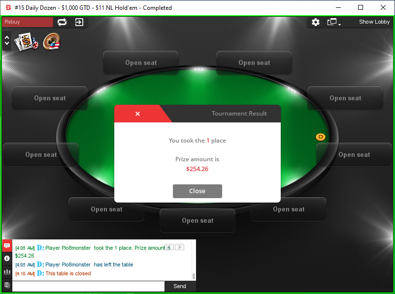 plo8monster's tweet photo. Poker is such an easy way to exercise my #Fortuitivity
Smile in the face of adversity until it surrenders :) https://t.co/JG3wbKuoct