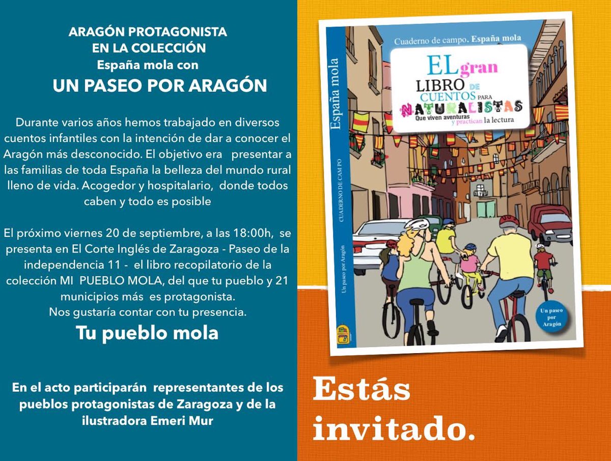 Agenda: Esta tardeca las 18:00h en Zaragoza. Cuenta-Cuentos <a href="/elcorteingles/">El Corte Inglés</a>
