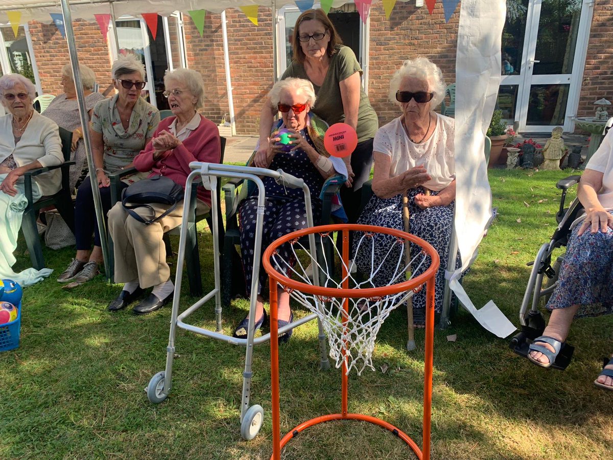 PrioryCourtCare's tweet photo. Thank you to @PCTristanB @EpsomEwellBeat for attending our sports day yesterday! Our residents really enjoyed having you! #thankyou #sports #sportsday #sun #summer #priorycourt #epsom #ewell #police #community #fun #funday #FridayMotivation #thefuturecaregroup #carehome #happy https://t.co/ZaviDfUvvb
