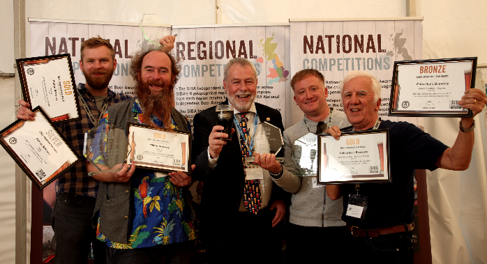 Huge congratulations to <a href="/miltonbrewery/">miltonbrewery</a> &amp; <a href="/BrewerySam/">Calverley's Brewery</a> on winning the Overall Gold in the Cask and Bottle&amp;Can awards at the SIBA East Independent Beer Awards, kindly hosted by <a href="/ElgoodsBrewery1/">Elgood's Brewery</a>. Click below to see the full winners list:

siba.co.uk/2019/09/20/cam…
