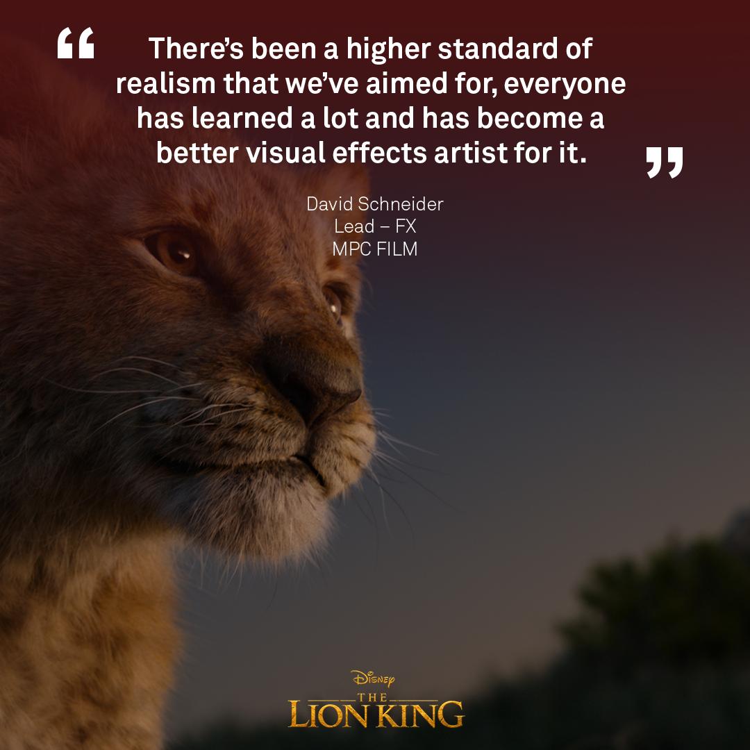MILL__CHANNEL's tweet photo. MPC Film's David Schneider (FX Lead) shares his thoughts on our work for #TheLionKing! π #YouMakeMPC https://t.co/DS7bZhmukD