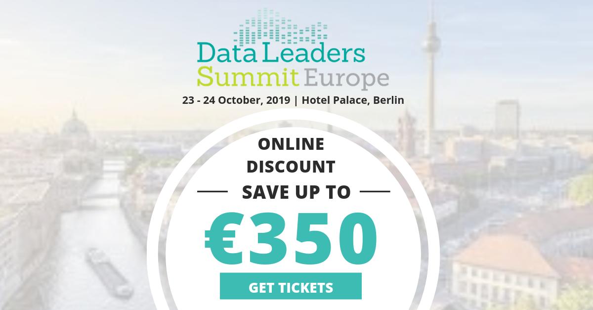 dataconferences's tweet image. Don&apos;t miss out on your final opportunity to save to attend the Data Leaders Summit 2019!
#datamanagement #dataandanalytics #data