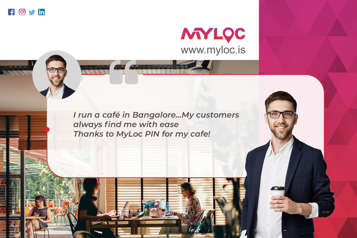 MyLoctweets's tweet photo. Join thousands of #MyLoc users and grow your business!
Create your PIN today- https://t.co/ociWUDN2ol
#MyLoc #LocationIntelligence #GoogleMap
#LocationSharing #MapSharing #MapURLShortening
#URLShortener https://t.co/OOP0e1Z05m