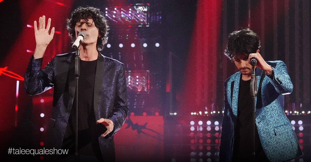Una coppia di artisti non facile da imitare. Un brano di denuncia che ha saputo conquistare tutti al Festival di <a href="/SanremoRai/">Festival di Sanremo</a>! 💪 
<a href="/Gigi_e_Ross/">Gigi & Ross</a> sono <a href="/MetaErmal/">Ermal Meta</a> e <a href="/FabrizioMoroOff/">Fabrizio Moro</a>
#taleequaleshow