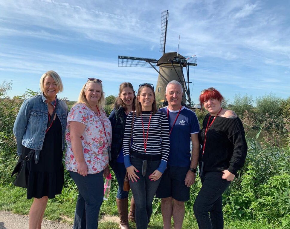 superjennywade's tweet photo. Day one of our Viking Rhine FAM included an excursion to Kinderdijk to see the Windmills a UNESCO World Heritage Site @VikingTradeUK #madefortrade https://t.co/JXRv9jbOkq