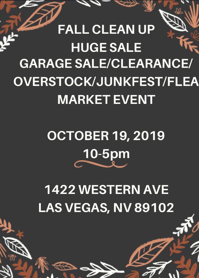 BlueeyeswiKelly's tweet photo. Huge sale everyone and there will be a food truck! https://t.co/IXiDCRWeKc