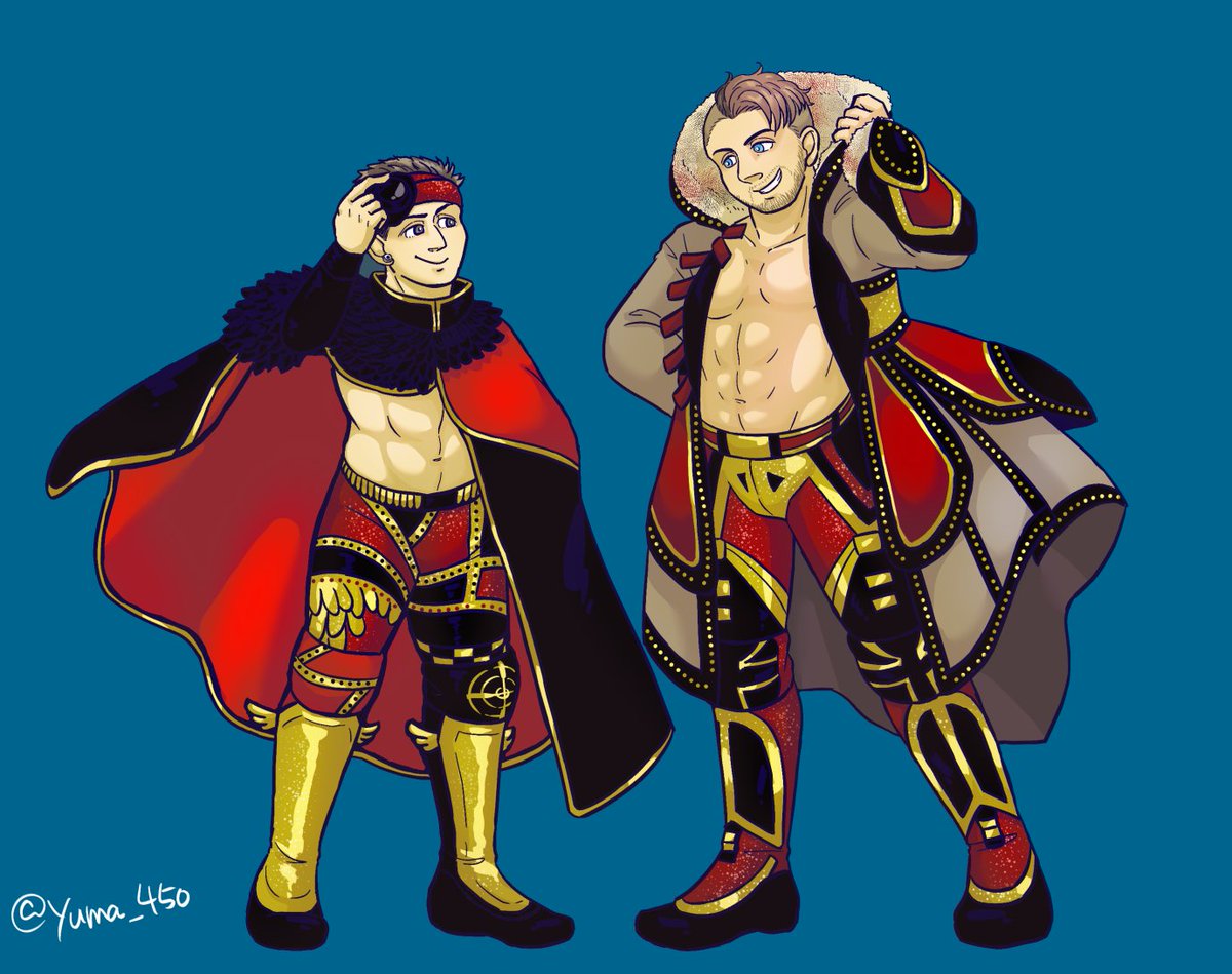 yuma_450's tweet photo. fan art
#thebirdsofprey
✨🦅✨🦅✨
#willospreay
#robbieeagles
#njpw
キラキラして華やかでほんとにスーパーヒーローみたい!
二人がJr.タッグベルトを巻く日を楽しみにしてるよ☺️💖
you are my heroes ! https://t.co/ZcXrs7fk9c