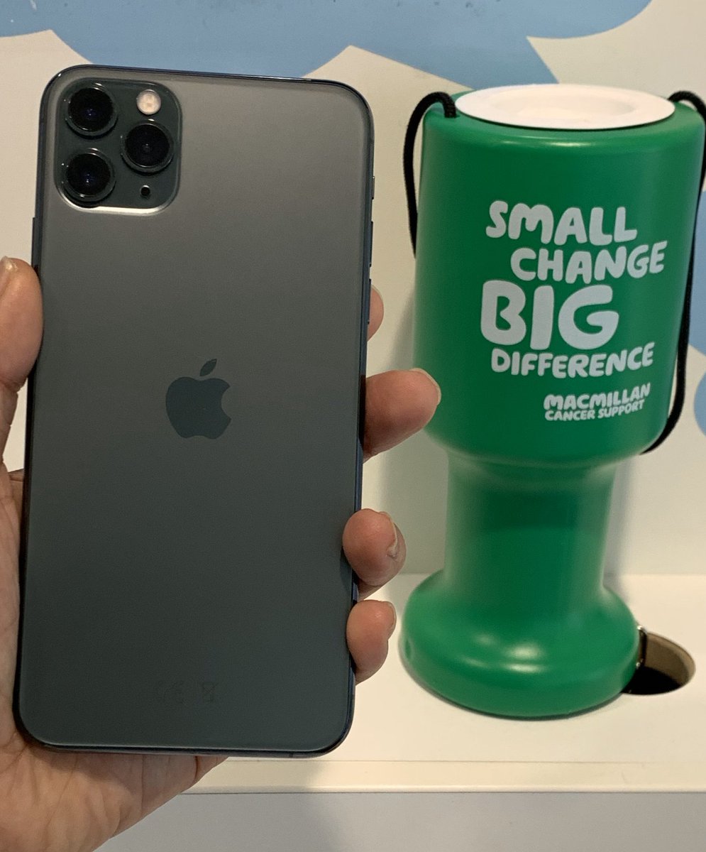 I've gone for the Midnight Green colour for this year's #iPhone11ProMax! It is so pretty! 😍 What colour will you go? Come down to <a href="/O2/">O2</a> <a href="/Junction32UK/">Junction32UK</a> now to check this out along with the other <a href="/Apple/">Apple</a> siblings... #iPhone11Pro &amp; the #iPhone11, now available with unlimited data!📱