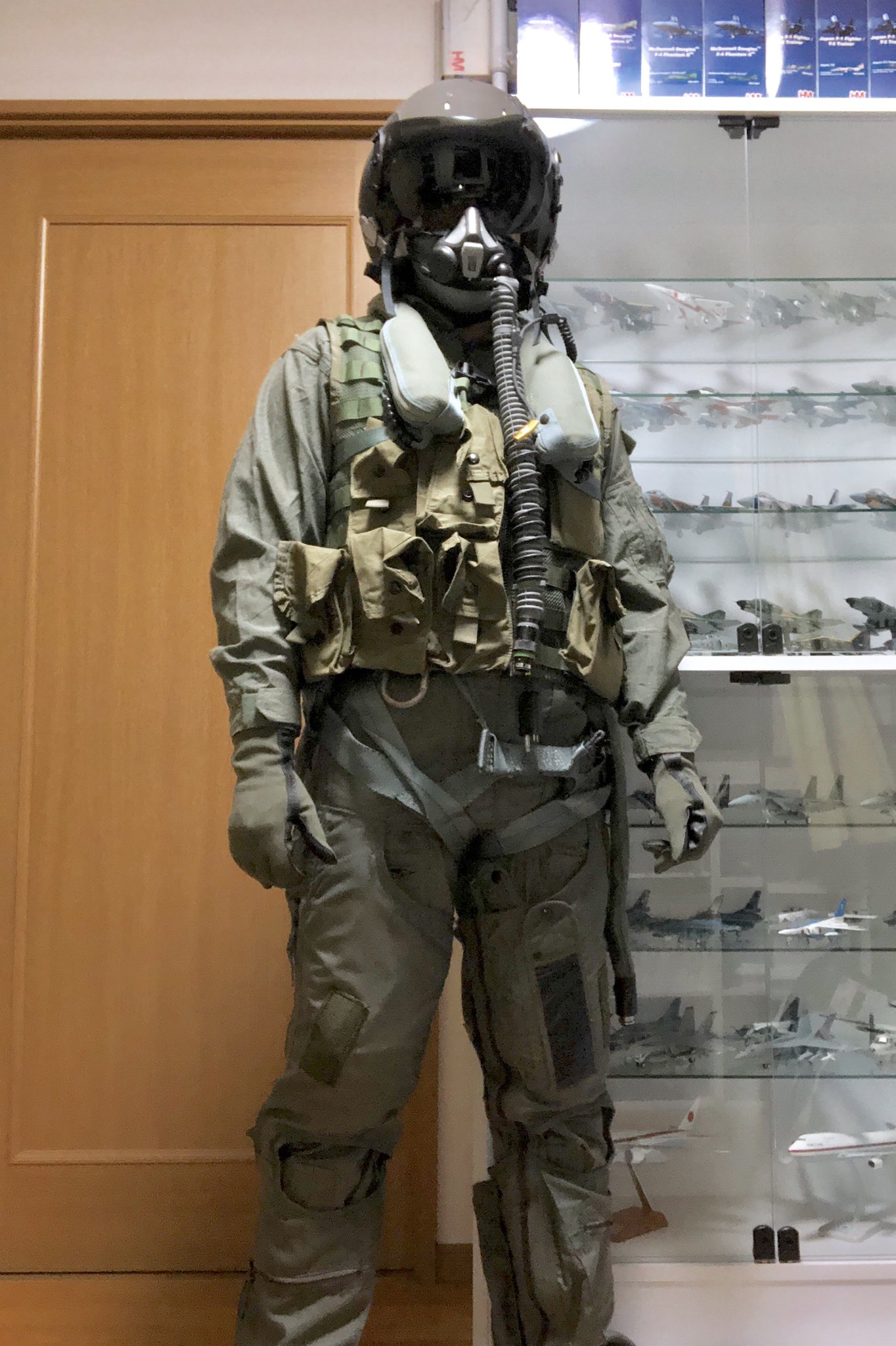 米軍実物 USAFフライトギアCSU13 耐Gスーツ ジェットパイロット