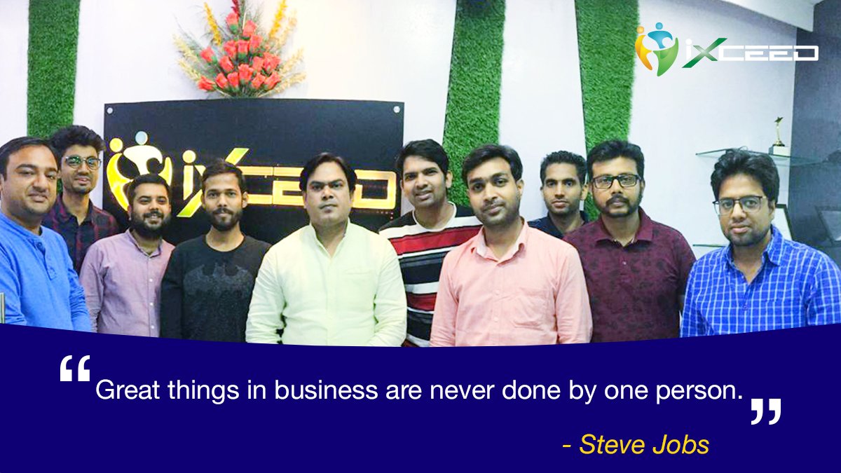 ixceed_s's tweet photo. Business growth is never by mere chance. It is the result of team efforts.
#Quoteoftheday #FridayMotivation #FridayThoughts #Team #Teamefforts #growth #iXceed https://t.co/6cC6tRMXJJ