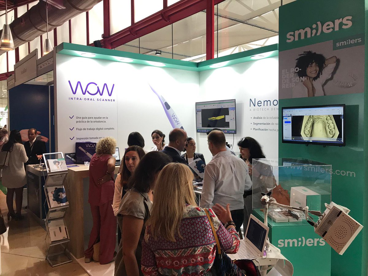 nemotec's tweet photo. Seguimos en el IV congreso SEDA, no te olvides de pasar por el stand S2 para descubrir las ultimas novedades en ortodoncia 100% digital.

#smilers #wow #nemocast #nemotec #digitaldentistry #aligners #SEDA https://t.co/pOTz9hfEog