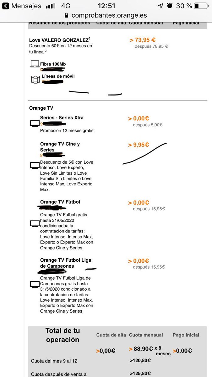 Alguien de <a href="/orange_es/">Orange España</a> me puede explicar como la suma de 73,95 más 9,95 da 88,90???habéis cambiado la fórmula de sumar y no lo sabemos q os lo explico y no lo entendéis ?y encima decís q me hacéis un descuento de 5 si mi cuota es de 83,90 -5 da 78,90 me cobráis 88,90 encima ?