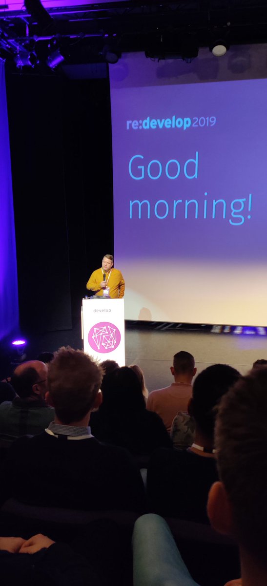 _____ed_____'s tweet photo. #redev19 underway with @iamhepto @redevelopconf https://t.co/VE7scqSo2w