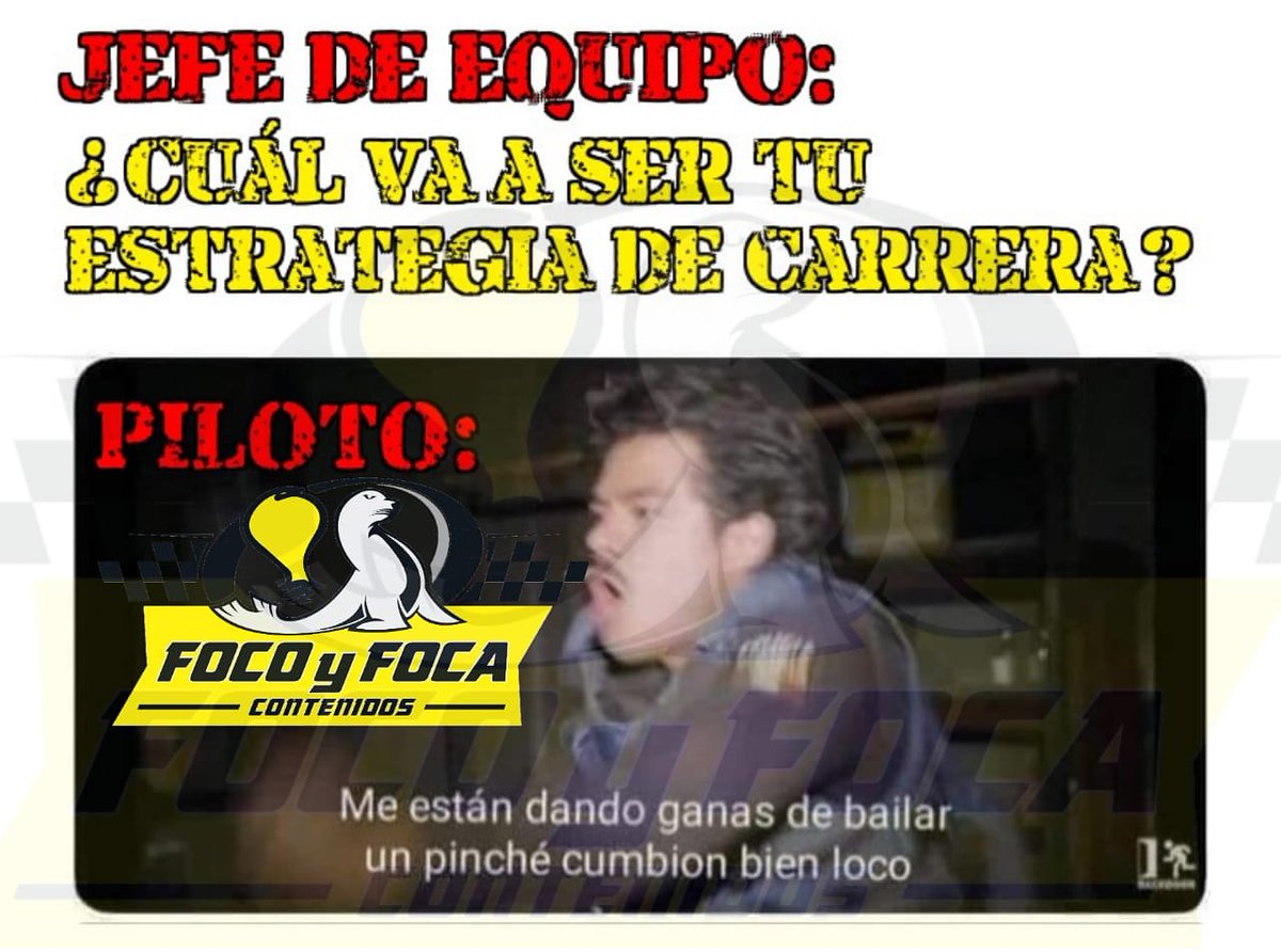 FocoyFoca's tweet photo. #FyFHumorRacing
Vamos a subirnos al tren del mame antes de que pase de moda este #Compita. A veces parece que algunos #Drivers andan más bien en un #Carnaval que en una #Carrera de autos.
#Comparte tu #HumorRacing, #Chihuahua, #Humor, #Racing, #Motorsport, #Cuu, #FelizViernes. https://t.co/w5UU7KWWmO