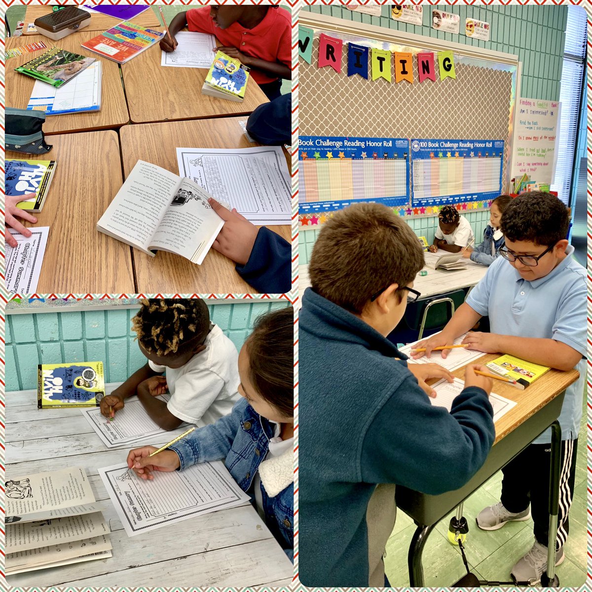 MrsBolek102's tweet photo. We are really enjoying our Core Novel, Alvin Ho! Cadets use Accountable Talk when collaborating with their groups! #fourthgrade #TeamworkMakesTheDreamWork #AJKA #rrcc @mgrenda1 @AmericanReading https://t.co/j0oTjtECtz