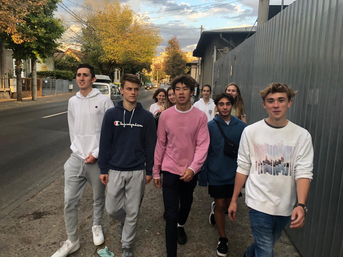 HolyportCollege's tweet photo. Whilst the rest of us are settling down for a well earned rest this exeat weekend, our debate team has arrived safely in Romania for a weekend of competitive international debating #holyportcollegeopportunity https://t.co/KYMlI6KtYM