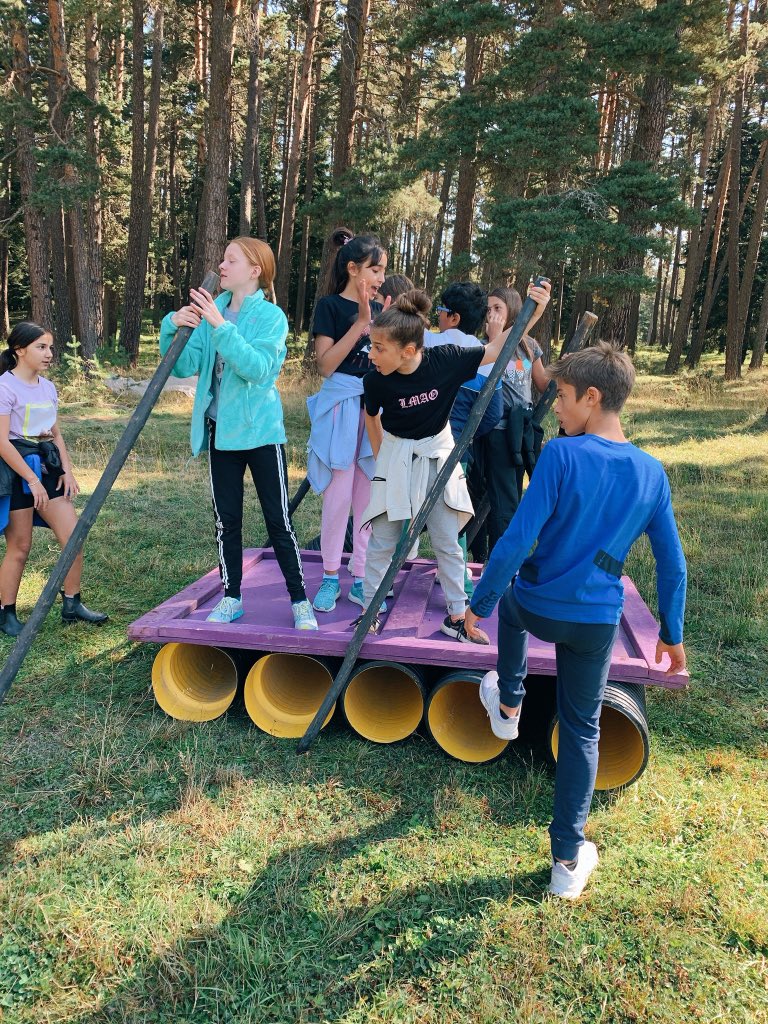 theelahancer's tweet photo. The PYP-curriculum at IICS is about so much more than academics. This week our grade 6 students developed their soft skills @MounTRainO through various outdoor challenges @IICS1911 #iicslearning https://t.co/6YqzcH3sON