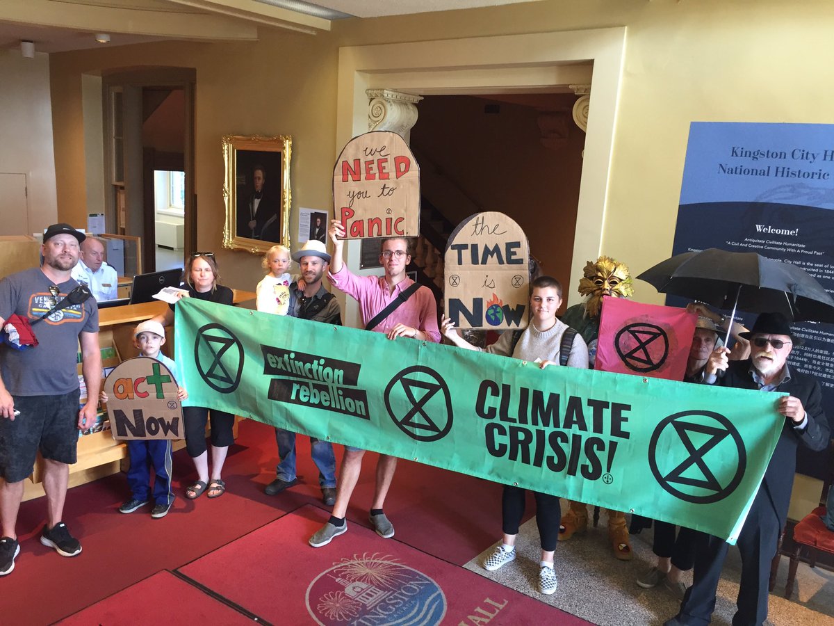 The Climate Strike Begins 🌎✊ #ygkClimateAction #ExtinctionRebellion