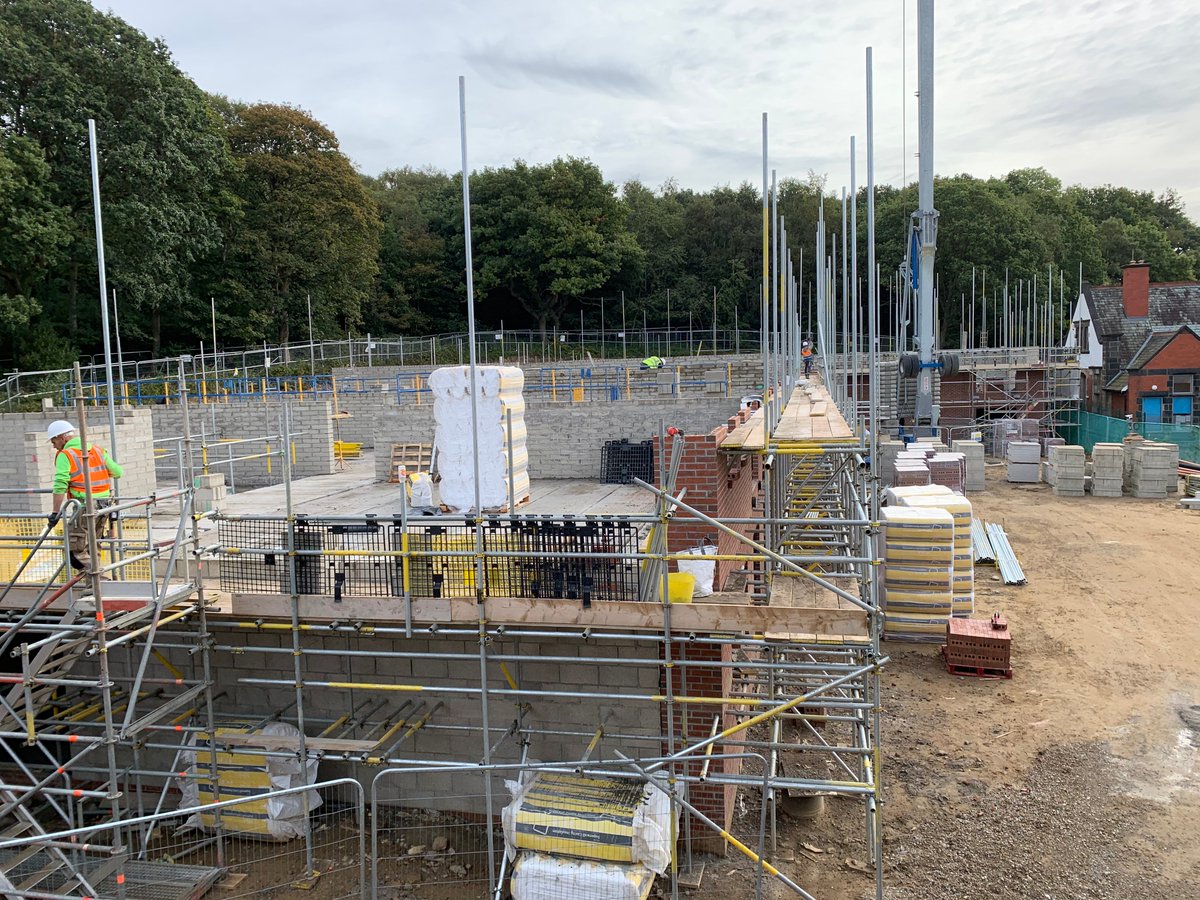 Works are progressing well at our site at the old Cookridge hospital in North Leeds which involves the conversion of the listed 'Ida Building'. Constructed by <a href="/esh_group/">Esh Group</a> for <a href="/Housing21/">Housing 21</a> the project will provide 64 apartments for affordable rent and shared ownership.

#housing