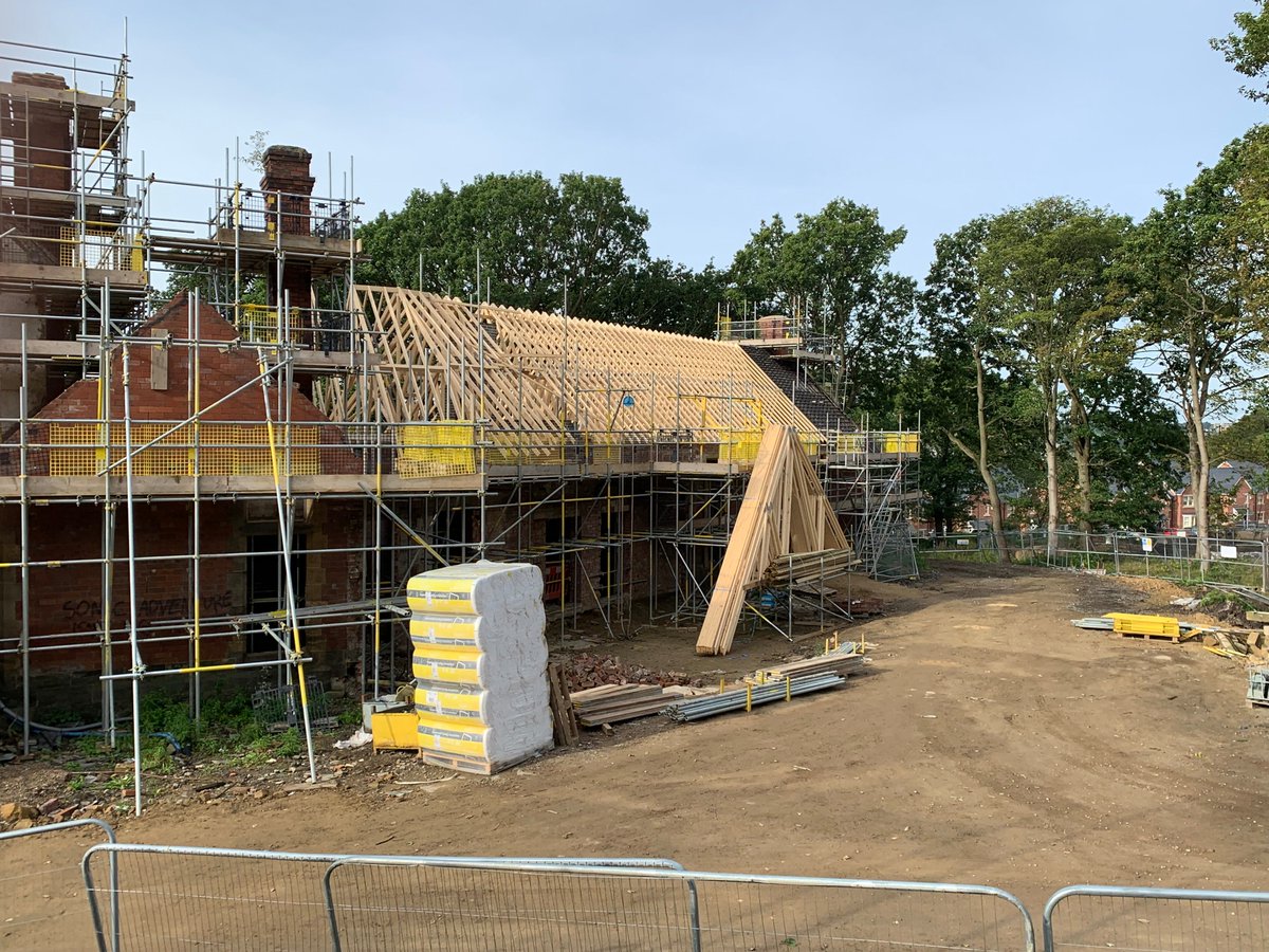 BWAEurope's tweet photo. Works are progressing well at our site at the old Cookridge hospital in North Leeds which involves the conversion of the listed 'Ida Building'. Constructed by @esh_group for @Housing21 the project will provide 64 apartments for affordable rent and shared ownership.

#housing https://t.co/wMz1JMIPRT