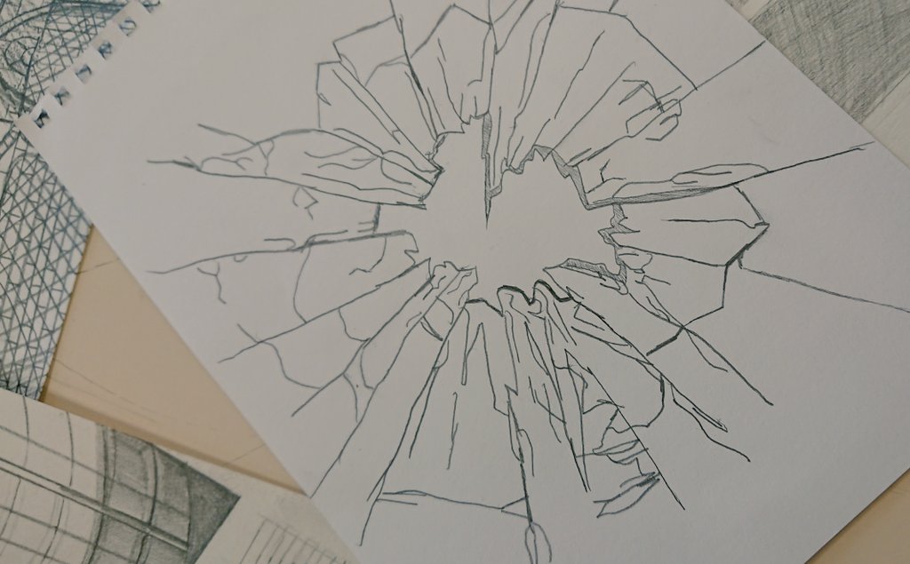 art_teacher_mcr's tweet image. A few more line #drawings along the Architecture theme. These are Y10 😍 #ArtsEd #teachart