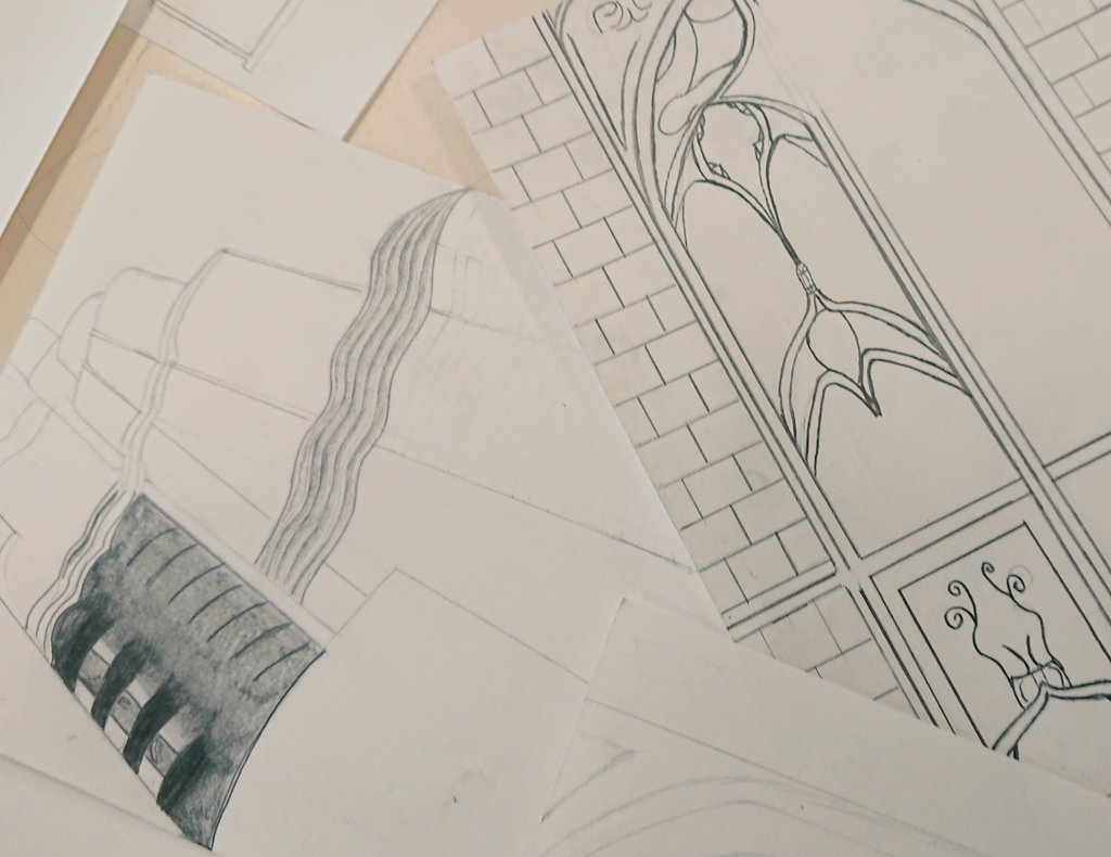 art_teacher_mcr's tweet image. A few more line #drawings along the Architecture theme. These are Y10 😍 #ArtsEd #teachart