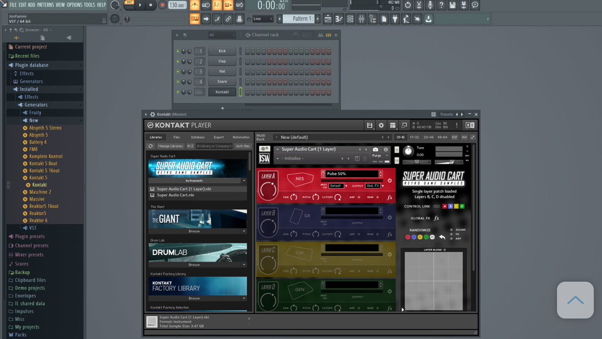 RegendaryCow's tweet photo. Yesterday was a super productive day. Got #SuperAudioCart from @isoundworks installed, played around with @NI_News Kontakt Player AND got #Pioneer #rekordbox #controlvinyl

The grind never stops.

Tomorrow we’ll see what Maschine has in store.

#DJLife #ProducerLife #DJGear https://t.co/M45qKaZvAE
