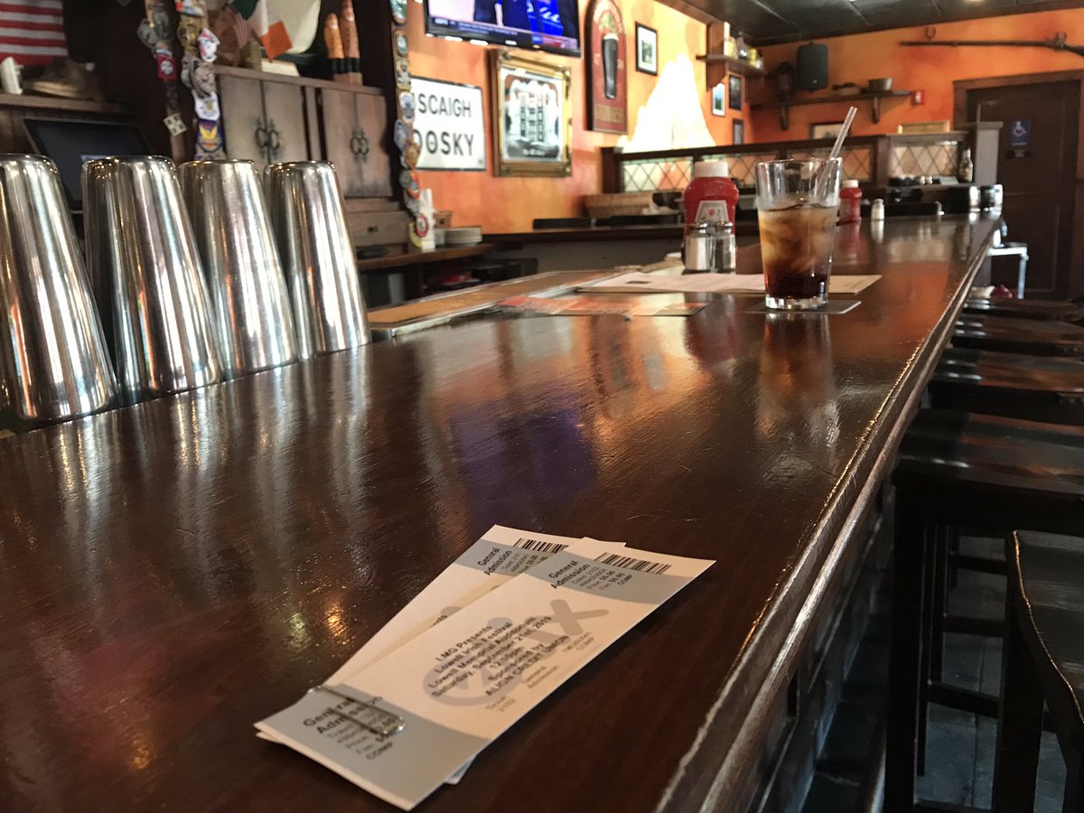 Our Ticket Leprechaun has made one final stop before the Festival tomorrow at one of downtown #Lowell’s favorite #Irish spots!
One last time - the first one to finds them, claims them!

Sláinte!

#LowellIrishFest