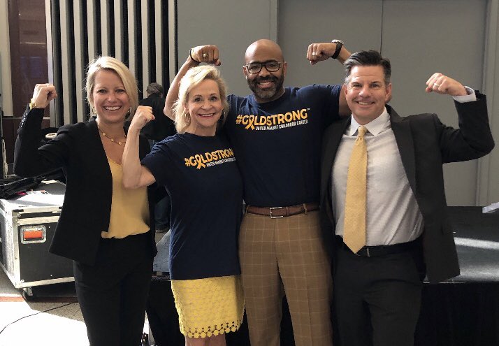 GP PRO (@gpprofessional) on Twitter photo We’re being #GoldStrong with some great partners: Stephanie Asbury w/ <a href="/Delta/">Delta</a>, <a href="/RallyDean/">Dean Crowe</a> w/ <a href="/RallyFoundation/">Rally Foundation for Childhood Cancer Research</a>, <a href="/kofismith43/">KofiSmith</a> w/ <a href="/ATLairport/">Atlanta Airport</a> and our own Ryan Elwart. #RallyOn We’re being #GoldStrong with some great partners: Stephanie Asbury w/ <a href="/Delta/">Delta</a>, <a href="/RallyDean/">Dean Crowe</a> w/ <a href="/RallyFoundation/">Rally Foundation for Childhood Cancer Research</a>, <a href="/kofismith43/">KofiSmith</a> w/ <a href="/ATLairport/">Atlanta Airport</a> and our own Ryan Elwart. #RallyOn