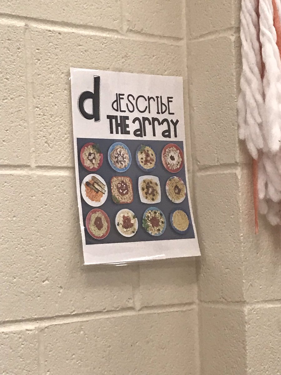 shannoncurry04's tweet photo. Third graders at @DSESracers are noticing math is all around them! #arrays #mathiseverywhere #realworldapplication #3oa1 #goracersgo https://t.co/ZM6lCAmZ8q