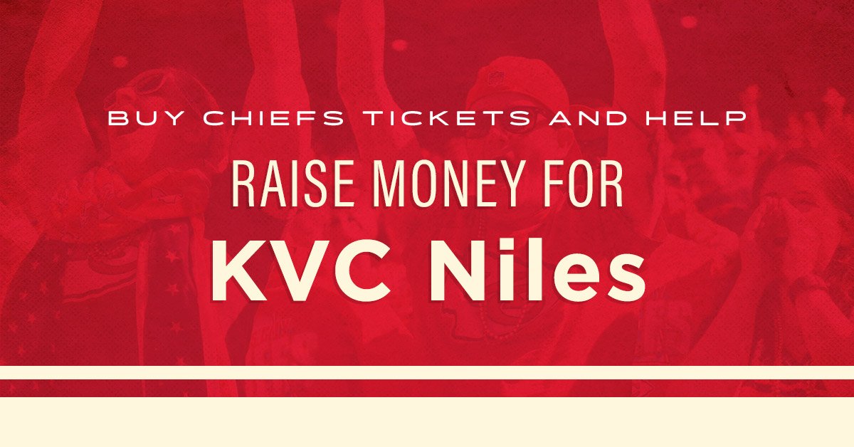 Football Fans 🏈 Want to support the Chiefs AND support youth experiencing depression and other mental health challenges? Buy tickets to Chiefs home games through this link and $10 from each ticket will go to KVC Niles. Use promo code KVCNILES (all caps). bit.ly/31o9GZE