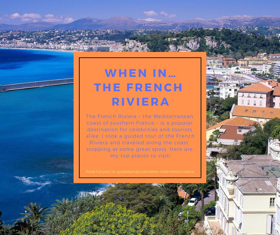 When In…The French Riviera
The #FrenchRiviera – the #Mediterranean coast of southern #France – is a #popular #destination for #Celebrities and #tourists alike. Here are my #topplaces to #visit!
goabbeyroad.com/when-inthe-fre…
#travelguide #guide #Travel #tourism #traveltips #Tips #tour