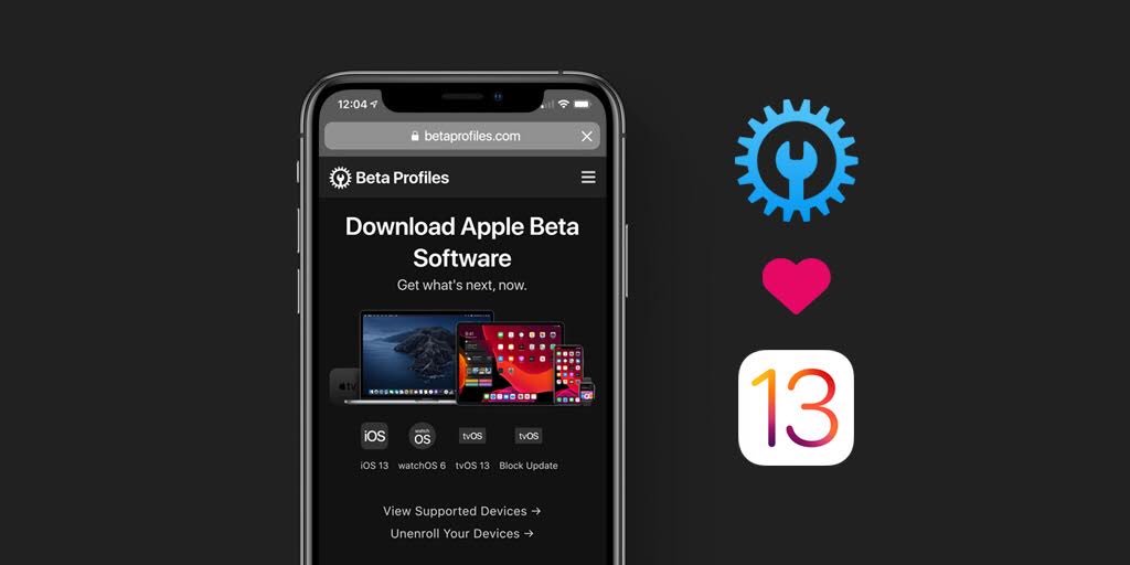 Beta profiles on twitter beta profiles now support dark mode in ios