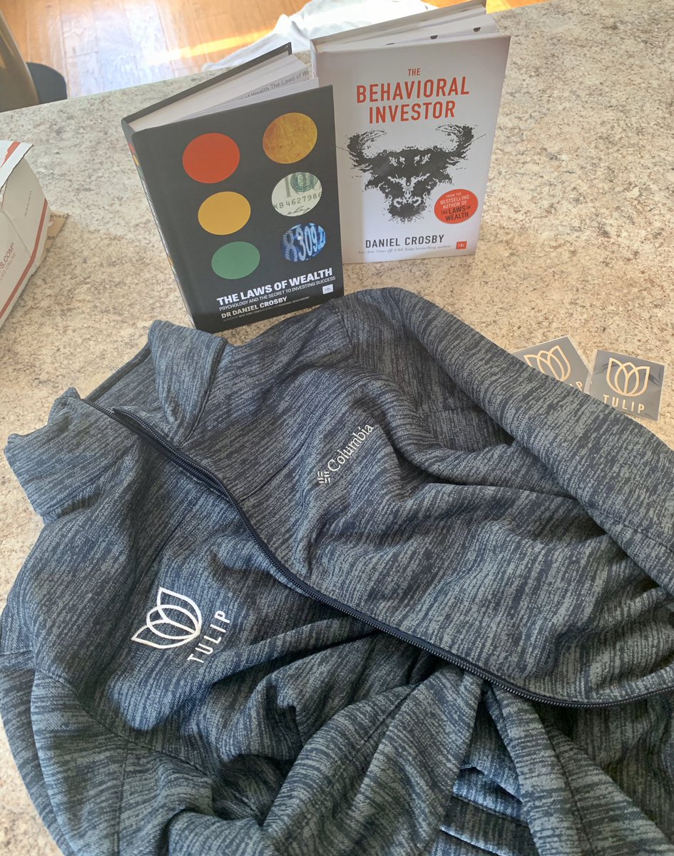 Don’t just “network”.  Foster relationships to learn and grow.  That’s exactly what <a href="/danielcrosby/">Daniel Crosby</a> did and I am so grateful!  After connecting at #wealthstack this showed up in my mailbox 🥳. THANK YOU!!!  #tulip #fintwit
