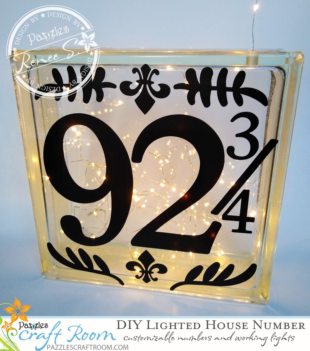 Pazzles's tweet image. Designer Renee Smart show you how to upcycle a glass block with some Pazzles vinyl and some outdoor fairy lights to add some fun house identification to your porch or driveway that’s easy to see at night.

pazzles.net/wordpress/2019…