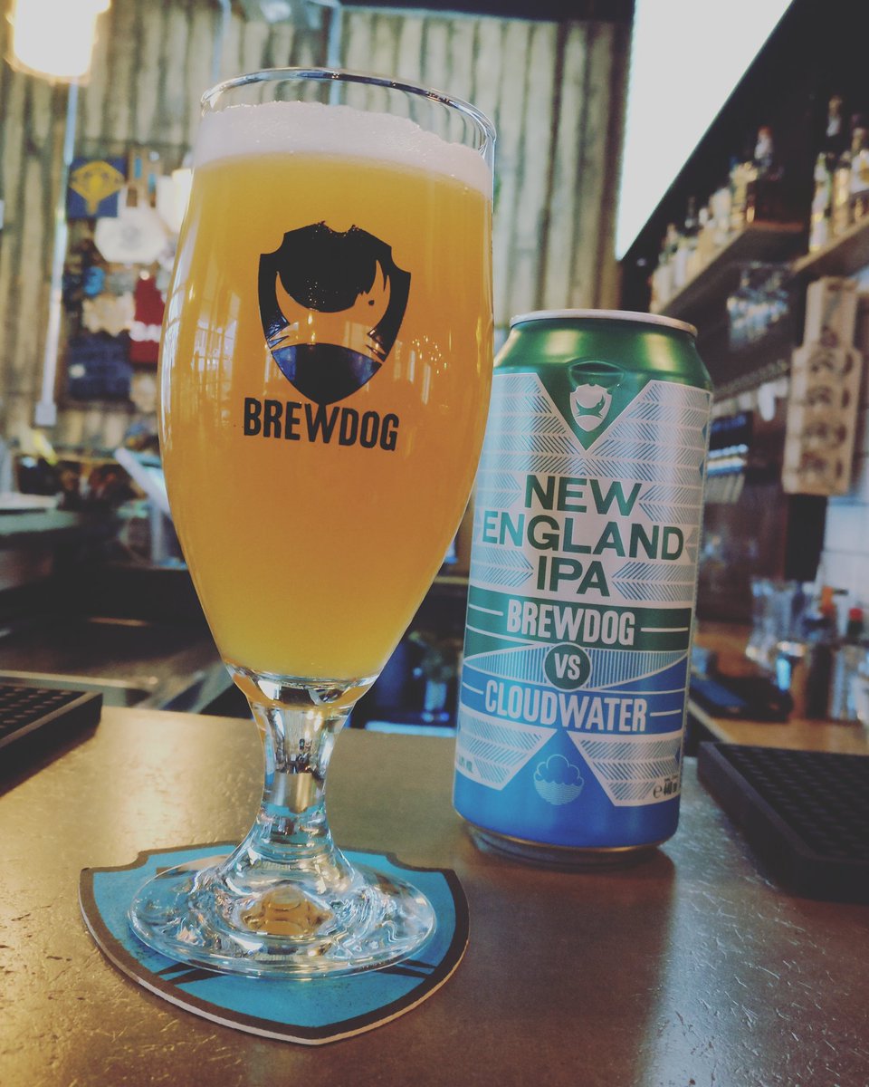 BrewDogTampere's tweet photo. Cloudwaterin ja BrewDogin upeaa neipaa nyt hanassa! https://t.co/xz7iu40WEs