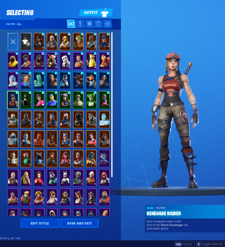 GrindsPure's tweet photo. Selling Renegade Account With 60+ Skins $60,00 Dm Me

@FortniteGame @FortniteAccounts @RenegadeRaider https://t.co/4kH2hsFGZ1