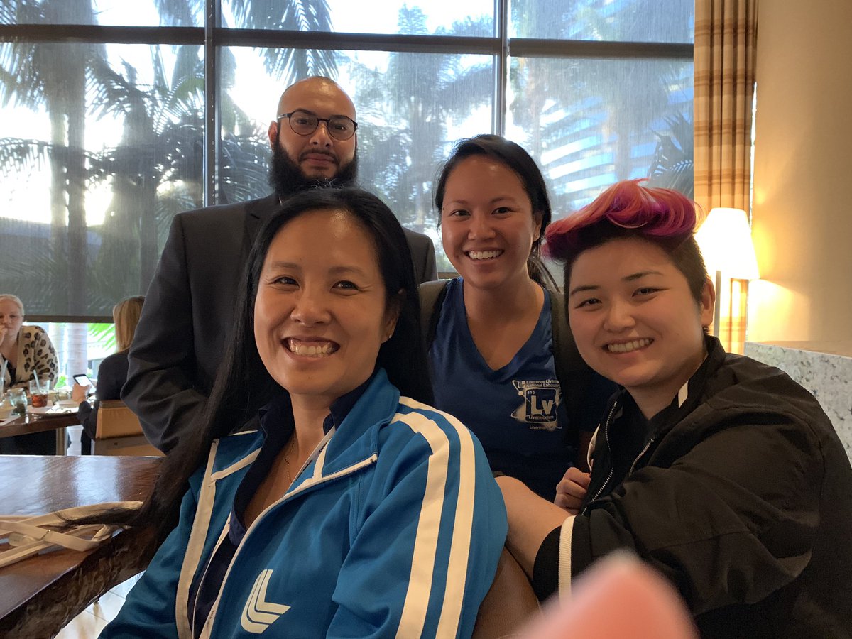 quach2's tweet image. More proof of Kathleen’s vibrantly fabulous ‘do also 😀 #Tapia2019 @Tapia_con #HPCMatters