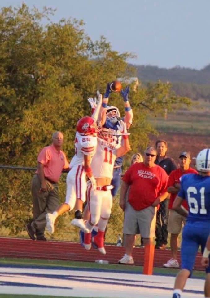rueschmike's tweet photo. @JacobProthro Looks like @CyBelcher3 put it where only his 6’ 3 receiver could get it.  I’ll take my chances #thebigtarget can out jump the 5’10 DB.  #NOTAFLUKE https://t.co/6G7wvdHKxZ