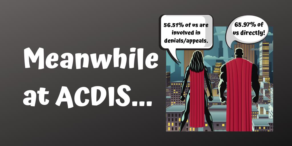 TrustHCS's tweet photo. The #CDIWeek2019 Industry Survey results provided valuable information to the current state of #CDI programs across the US. There is still opportunity for covering denials and risk management, HCCs, quality control, and outpatient CDI expansion. Let us know how we can help! https://t.co/tZsXCvzcIT