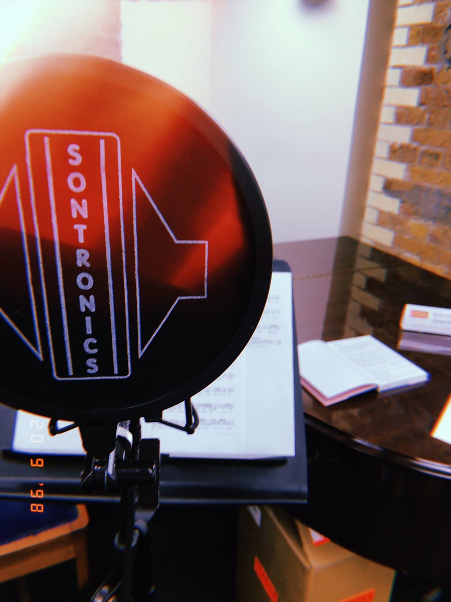 Little spot of recording today for <a href="/ReputationLnd/">REPUTATION</a> <a href="/TheOtherPalace/">The Other Palace</a> ✨ Excited to start rehearsals properly in a few weeks time!