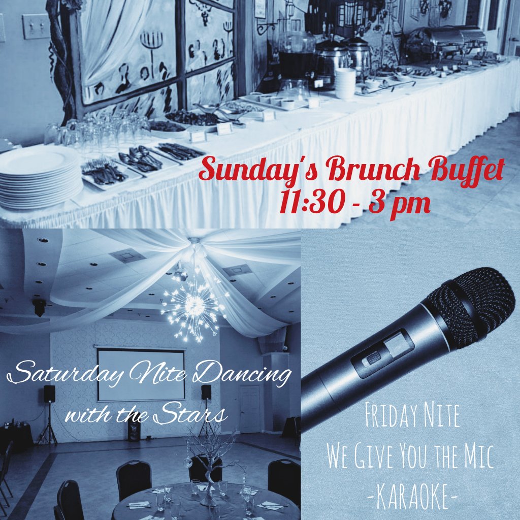 TerraceCafe5's tweet photo. 😲RAIN IS GONE HOUSTON;  TIME TO RELAX!!!!    Weekend is Here!   ☺️ YAY!   Join Us and Don't Forget BYOB 🍾🍸🍷🥃 &amp; We'll Provide Everything Else! 👌🏻   Dancing💃 &amp; Karaoke🎤 are Free for our Guests &amp; Brunch Buffet is $25.   😁👍🏻

#weekendvibes #karaoke #diso #brunchbuffet https://t.co/C4X0A4RFFf