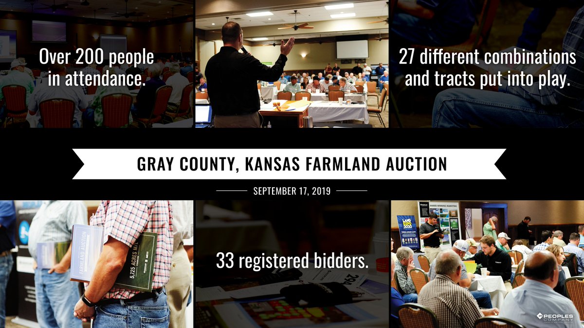 PeoplesCompany's tweet photo. A special thank you to our auction team for all their hard work on the successful execution of this exciting Multi-Parcel auction.

#PeoplesCompany #FarmlandAuction https://t.co/XfPAcG7tTM