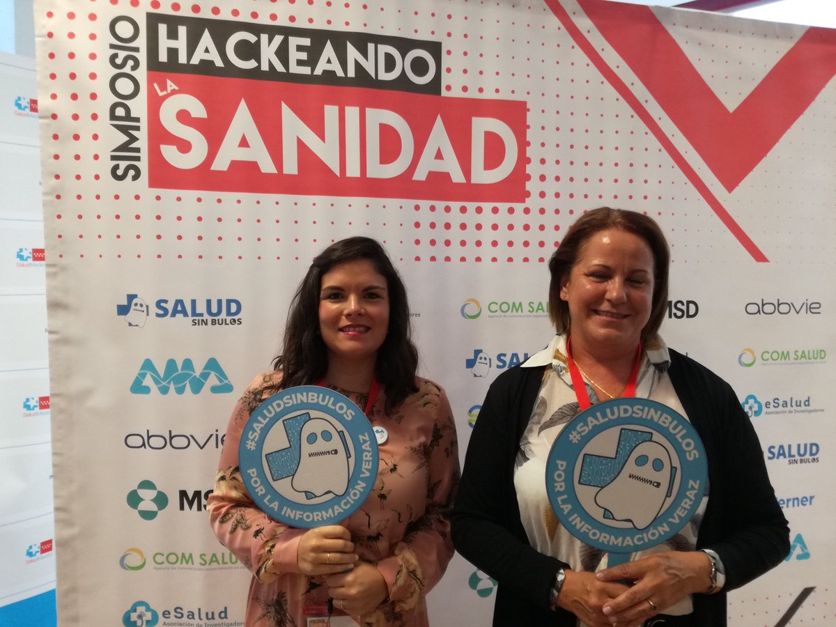 SEMG_ES's tweet photo. Seguimos apostando por una #SaludSinBulos
⤵️⤵️
Nos hemos adherido al #Decálogo de Información Veraz con Tecnología, que puedes consultar aquí ➡️ https://t.co/NxSGQmpECl
Las Dras. @ovvalle y María Sanz estuvieron en #HackSalud
@SaludsinBulos @comsalud @AieSalud @innova_la https://t.co/W3prrWm9qD