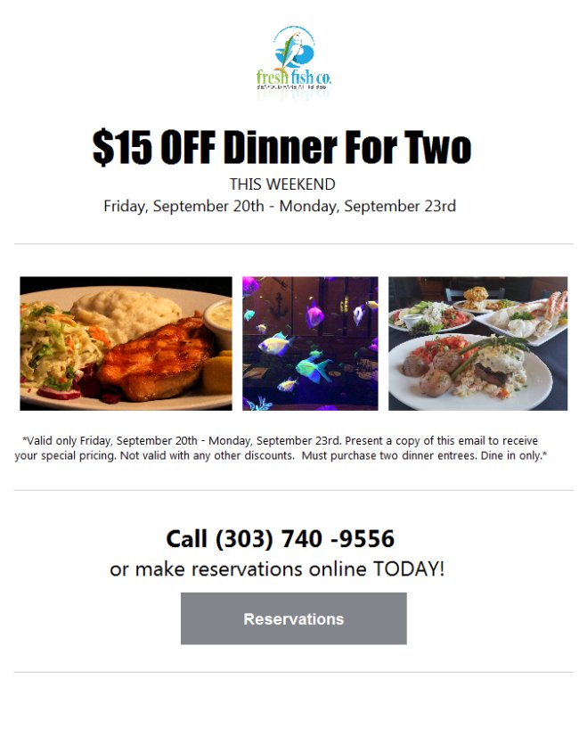 TheFreshFishCo's tweet photo. ??FALL into savings this weekend at the Fresh Fish Company!?? https://t.co/B1ovIhfv6W https://t.co/W0QmhVBViw