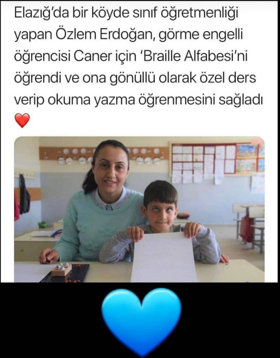 Böyle egitimcilerin bir ayrıcalığı olmalı kurum nezninde ve bu ayrıcalık onlara sonuna kadar hissettirilmeli !
çünkü hakkediyorlar 👏👏👏 
iyiki varsın özlem öğretmen 🦋🍀

<a href="/milliegitim/">MEB</a>