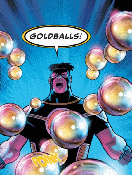 Renagade_11's tweet photo. Also, can we talk about how Hickman shitted on and made Goldballs relevant at the same time ... Goldballs. Fuckin #HickmanIs #HouseOfX https://t.co/GvV7ufKk8r
