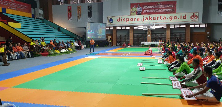 Pembukaan Tarung Derajat pada Pekan Olahraga Mahasiswa Nasional (POMNAS) XVI/2019 Jakarta. #tarungderajat #pomnas2019 #pomnasjakarta2019
